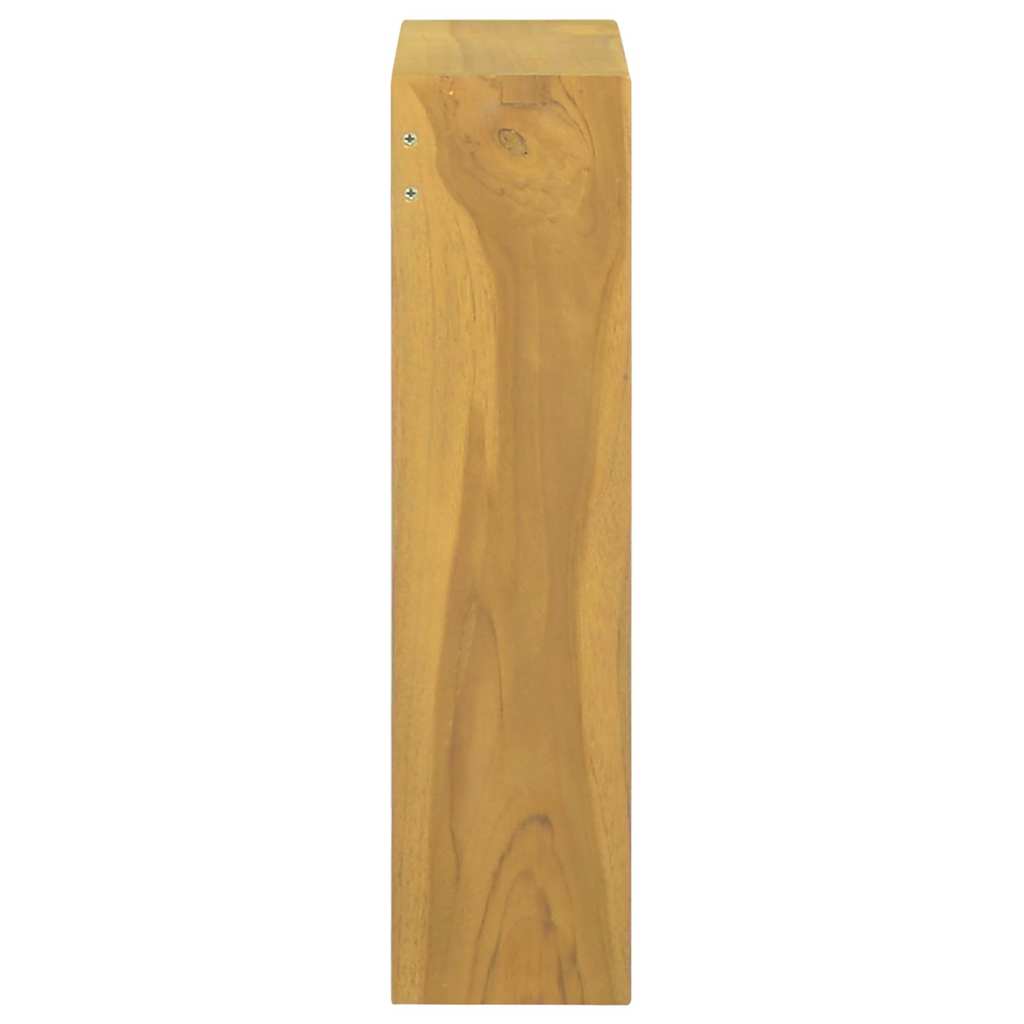 Vidaxl spiegelkast 30x10x40 cm massief teakhout