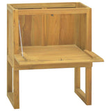 Vidaxl badkamerkast 60x40x75 cm massief teakhout
