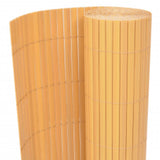 Vidaxl Garden Fencing Double -Sided 90x400 cm gul