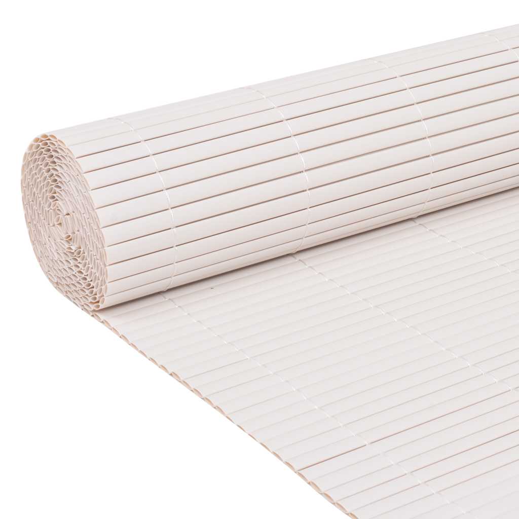 Vidaxl Garden Fencing Double -Sided 110x300 cm hvid