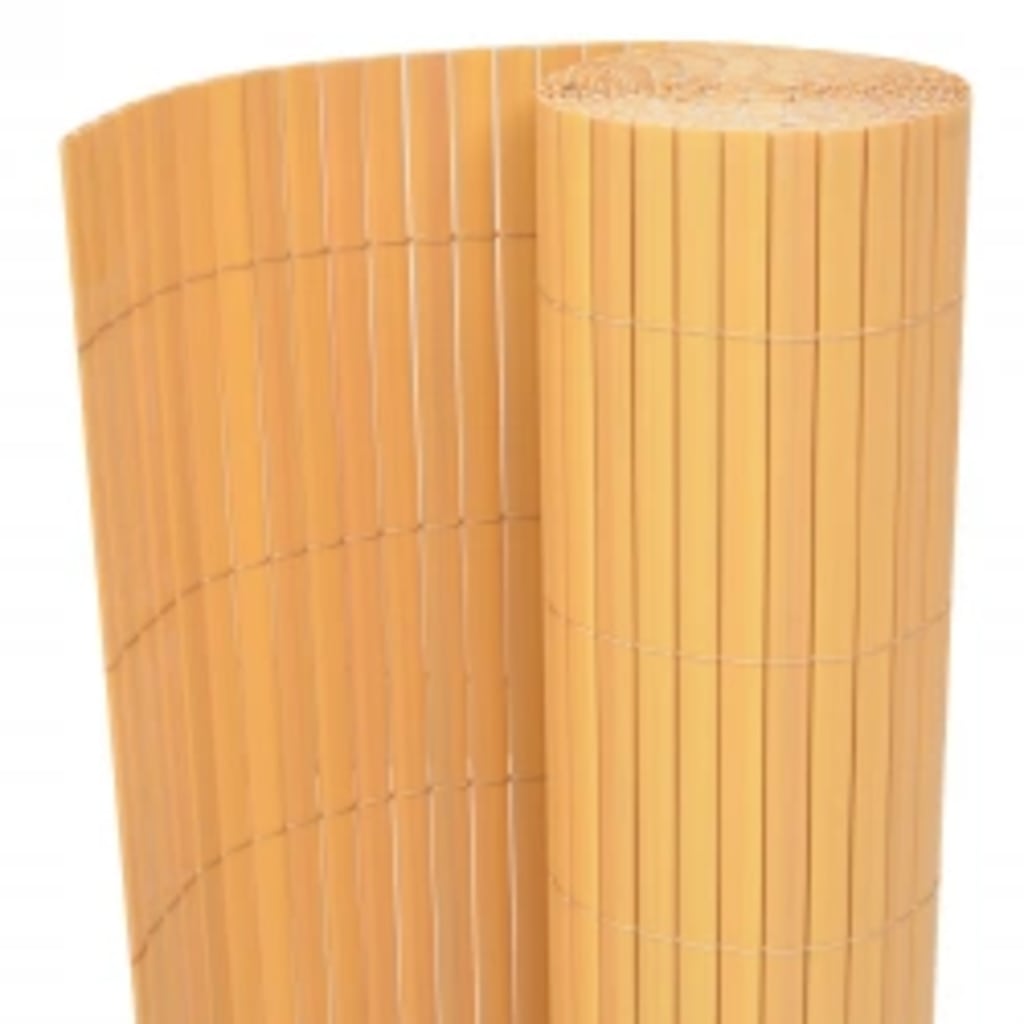 Vidaxl Havehegn dobbelt -sidet 110x300 cm gul