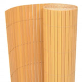 Vidaxl Havehegn dobbelt -sidet 110x300 cm gul