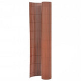Vidaxx havehegn dobbeltsidet 110x300 cm brun