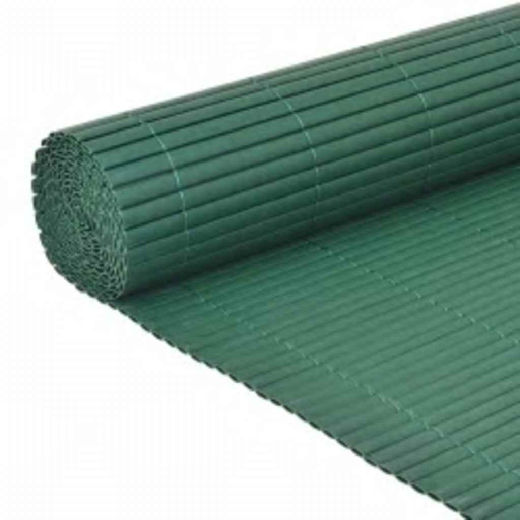 Vidaxl Garden Hegn dobbelt -sidet 110x500 cm grøn