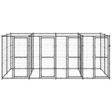 Vidaxl Dog Kennel 9,68 m² stål