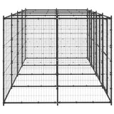 Vidaxl Dog Kennel 9,68 m² stål