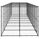 Vidaxl Dog Kennel 19,36 m² stål