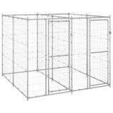 Vidaxl Dog Kennel 4,84 m² Galvaniseret stål
