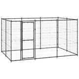 Vidaxl Dog Kennel 7,26 m² stål
