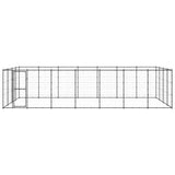 Vidaxl Dog Kennel 33,88 m² stål