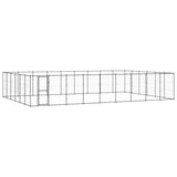 Vidaxl Dog Kennel 65,34 m² stål