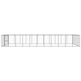 Vidaxl Dog Kennel 79,86 m² stål