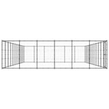 Vidaxl Dog Kennel 79,86 m² stål