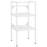 Vidaxl wastafelframe 40x38x83 cm ijzer wit