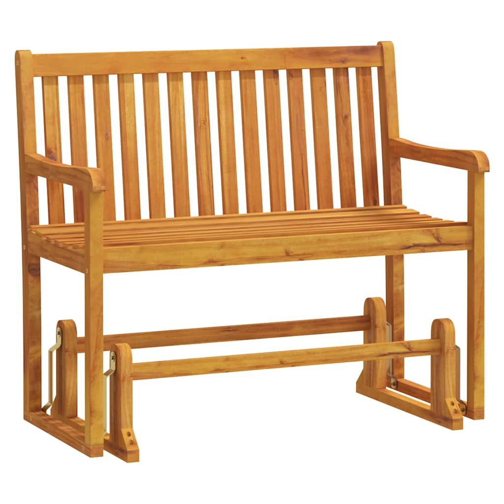 Vidaxl schommelbank 110 cm massief acaciahout