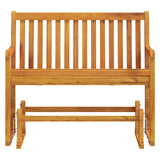 Vidaxl schommelbank 110 cm massief acaciahout