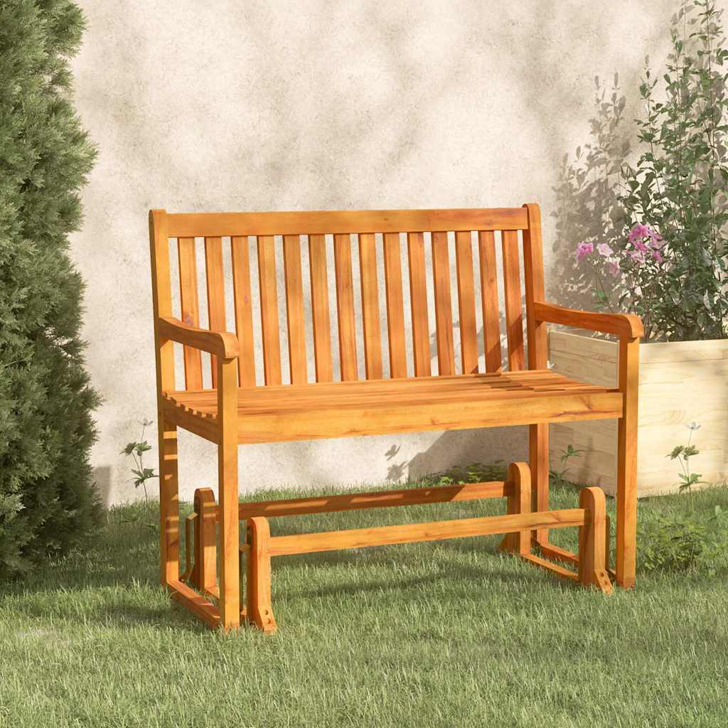 Vidaxl schommelbank 110 cm massief acaciahout