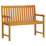 Vidaxl tuinbank 110 cm massief acaciahout