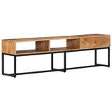 Vidaxl tv-meubel 160x30x45 cm massief acaciahout