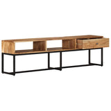 Vidaxl tv-meubel 160x30x45 cm massief acaciahout