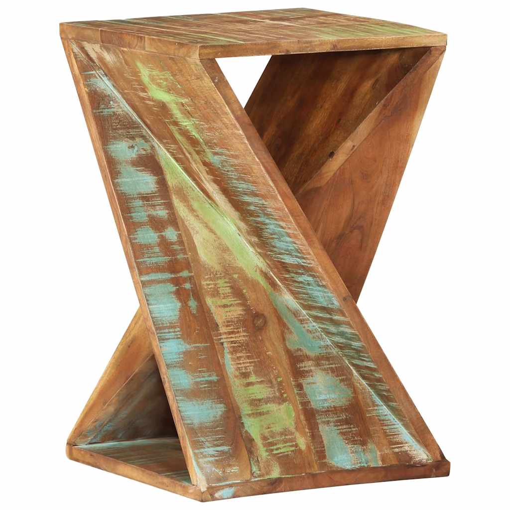 Vidaxl bijzettafel 35x35x55 cm massief gerecycled hout