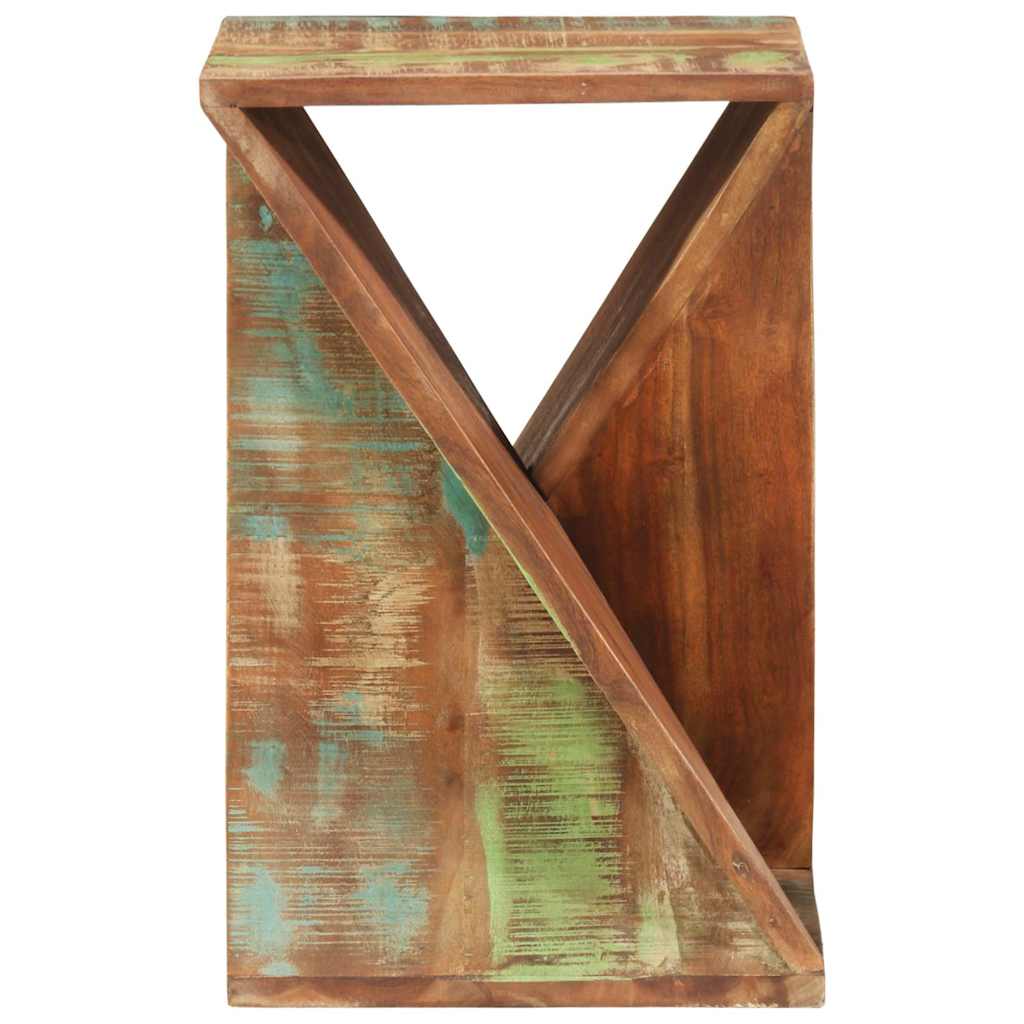 Vidaxl bijzettafel 35x35x55 cm massief gerecycled hout