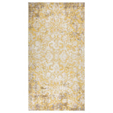 Vidaxl uden for tæppet fladt vævet 80x150 cm gul
