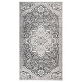 Vidaxl uden for tæppet fladtvævet 115x170 cm lysegrå
