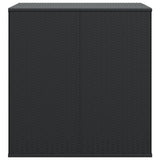 Vidaxl tuinbox 100x97,5x104 cm polyetheen rattan zwart