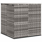 Vidaxl tuinbox 100x97,5x104 cm polyetheen rattan grijs
