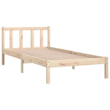 Vidaxl bedframe massief grenenhout 90x200 cm
