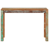 Vidaxl wandtafel 110x35x76 cm massief gerecycled hout