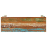 Vidaxl wandtafel 110x35x76 cm massief gerecycled hout