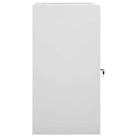 Vidaxx sadelskab 53x53x105 cm lysegrå stål