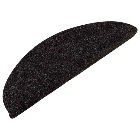 Vidaxl Stair Mats Self -fast 15 ST 56x17x3 cm Anthracite -farvet