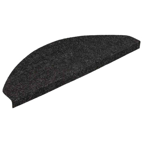 Vidaxl Stair Mats Self -fast 15 st 56x17x3 cm sort sort