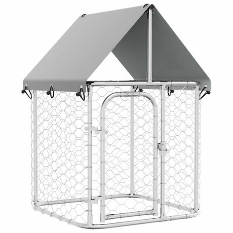 Vidaxl Dog Kennel til udvendig med tag 100x100x150 cm