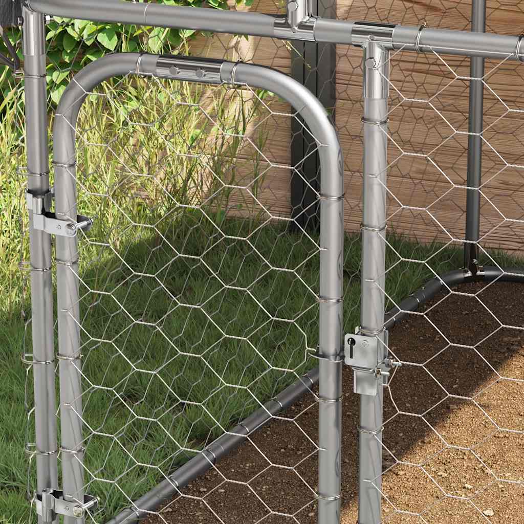 Vidaxl Dog Kennel til udvendig med tag 100x100x150 cm