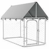 Vidaxl Dog Kennel til udvendig med tag 200x100x150 cm