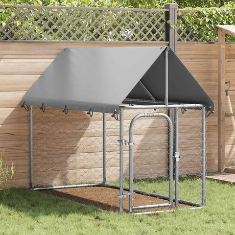 Vidaxl Dog Kennel til udvendig med tag 200x100x150 cm