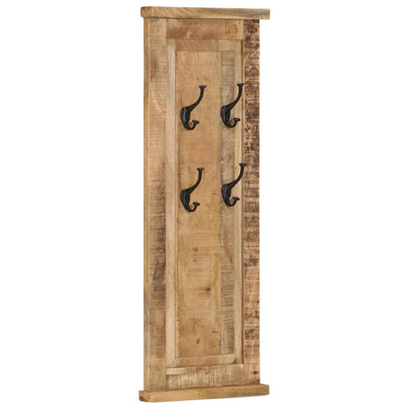 Vidaxl Coat Racks 2 PCS 38x100 cm Solid Mango Wood