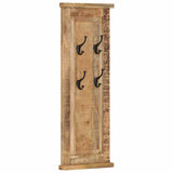 Vidaxl Coat Racks 2 PCS 38x100 cm Solid Mango Wood