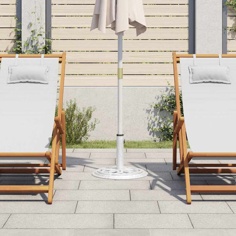 Vidaxl Parasol Foot 44x44x31 cm støbejern
