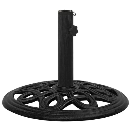 Vidaxl Parasol Foot 44x44x32 cm støbejern sort