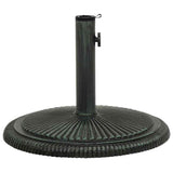Vidaxl Parasol Foot 45x45x30 cm støbejernsgrøn