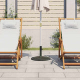 Vidaxl Parasol Foot 45x45x30 cm støbejernsgrøn