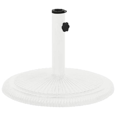 VidaXL parasolfod 45x45x30 cm støbejern hvid