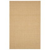 Vidaxl Rug 66x100 cm Natural Sisal