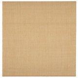 Vidaxl Rug 100x100 cm Natural Sisal