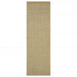 Vidaxl Rug 80x250 cm Natural Sisal Green